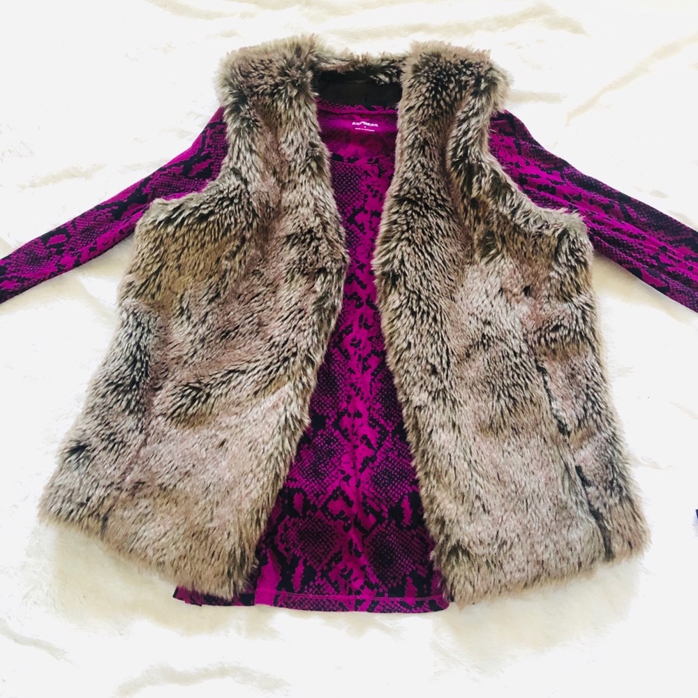 Fur vest - Picture 3 of 4